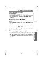 Preview for 73 page of Panasonic KX-TG6500C Operating Instructions Manual