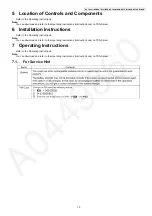 Предварительный просмотр 15 страницы Panasonic KX-TG6511 Service Manual