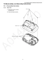 Предварительный просмотр 43 страницы Panasonic KX-TG6511 Service Manual