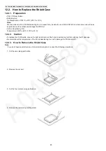 Предварительный просмотр 60 страницы Panasonic KX-TG6511 Service Manual