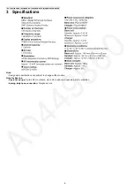 Preview for 6 page of Panasonic KX-TG6511BXB Service Manual