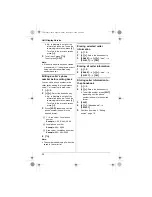 Предварительный просмотр 34 страницы Panasonic KX-TG6511C Operating Instructions Manual