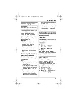 Preview for 35 page of Panasonic KX-TG6511C Operating Instructions Manual