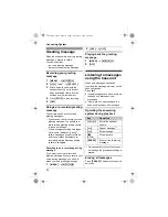 Preview for 36 page of Panasonic KX-TG6511C Operating Instructions Manual