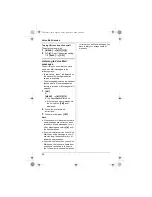 Preview for 42 page of Panasonic KX-TG6511C Operating Instructions Manual