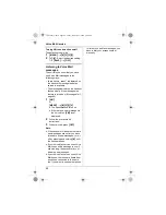 Предварительный просмотр 42 страницы Panasonic KX-TG6511C Operating Instructions Manual