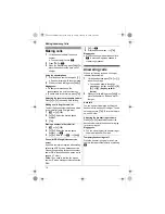 Предварительный просмотр 14 страницы Panasonic KX-TG6511HG Operating Instructions Manual