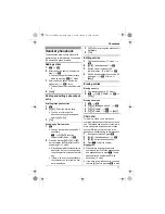 Предварительный просмотр 17 страницы Panasonic KX-TG6511HG Operating Instructions Manual