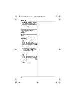 Предварительный просмотр 18 страницы Panasonic KX-TG6511HG Operating Instructions Manual