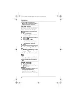 Предварительный просмотр 28 страницы Panasonic KX-TG6511HG Operating Instructions Manual