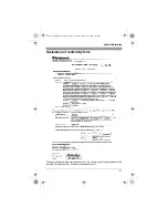 Предварительный просмотр 51 страницы Panasonic KX-TG6511HG Operating Instructions Manual