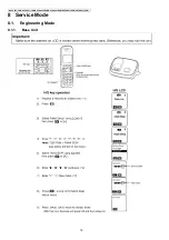 Preview for 16 page of Panasonic KX-TG6511TRB Service Manual