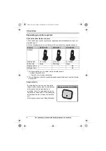 Предварительный просмотр 6 страницы Panasonic KX-TG6512 Operating Instructions Manual