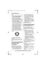 Предварительный просмотр 8 страницы Panasonic KX-TG6512 Operating Instructions Manual