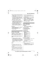 Предварительный просмотр 9 страницы Panasonic KX-TG6512 Operating Instructions Manual