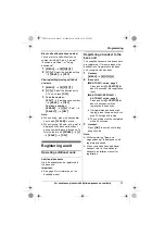 Предварительный просмотр 31 страницы Panasonic KX-TG6512 Operating Instructions Manual