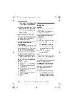 Предварительный просмотр 34 страницы Panasonic KX-TG6512 Operating Instructions Manual