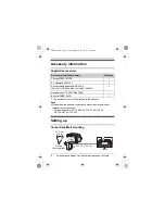 Предварительный просмотр 2 страницы Panasonic KX-TG6521 Installation Manual