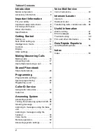 Preview for 2 page of Panasonic KX-TG6521 Operating Instructions Manual