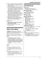 Preview for 9 page of Panasonic KX-TG6521 Operating Instructions Manual