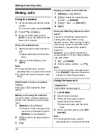 Preview for 16 page of Panasonic KX-TG6521 Operating Instructions Manual