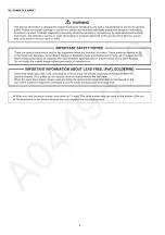 Предварительный просмотр 2 страницы Panasonic KX-TG6521BXB Service Manual