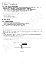 Предварительный просмотр 4 страницы Panasonic KX-TG6521BXB Service Manual