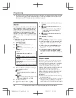 Preview for 46 page of Panasonic KX-TG654SK Operating Instructions Manual