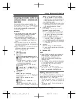 Preview for 53 page of Panasonic KX-TG654SK Operating Instructions Manual