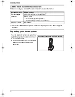 Preview for 4 page of Panasonic KX-TG6561AL Operating Instructions Manual