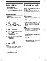 Preview for 13 page of Panasonic KX-TG6561AL Operating Instructions Manual