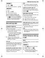 Preview for 15 page of Panasonic KX-TG6561AL Operating Instructions Manual