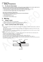 Предварительный просмотр 4 страницы Panasonic KX-TG6561BXT Service Manual