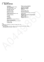 Preview for 6 page of Panasonic KX-TG6561BXT Service Manual