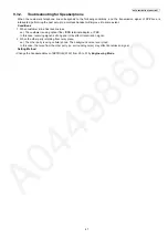 Предварительный просмотр 47 страницы Panasonic KX-TG6561BXT Service Manual