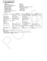 Предварительный просмотр 6 страницы Panasonic KX-TG6572C Service Manual