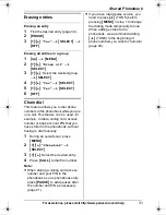 Предварительный просмотр 31 страницы Panasonic KX-TG6582T Operating Instructions Manual