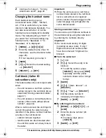 Предварительный просмотр 41 страницы Panasonic KX-TG6582T Operating Instructions Manual