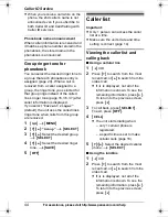 Предварительный просмотр 44 страницы Panasonic KX-TG6582T Operating Instructions Manual