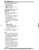 Preview for 42 page of Panasonic KX-TG6591 Operating Instructions Manual