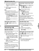 Предварительный просмотр 16 страницы Panasonic KX-TG6592T Operating Instructions Manual