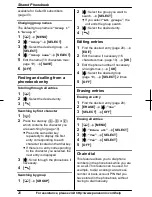 Предварительный просмотр 20 страницы Panasonic KX-TG6592T Operating Instructions Manual