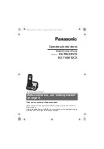 Panasonic KX-TG6611CX Operating Instructions Manual предпросмотр