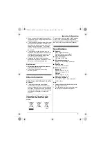 Preview for 7 page of Panasonic KX-TG6611CX Operating Instructions Manual