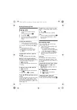 Preview for 14 page of Panasonic KX-TG6611CX Operating Instructions Manual