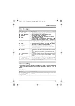 Preview for 33 page of Panasonic KX-TG6611CX Operating Instructions Manual