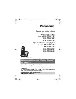 Preview for 1 page of Panasonic KX-TG6611E Operating Instructions Manual