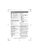 Preview for 16 page of Panasonic KX-TG6611E Operating Instructions Manual