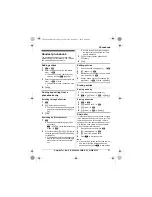 Preview for 21 page of Panasonic KX-TG6611E Operating Instructions Manual