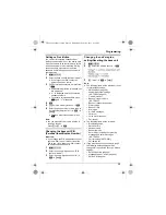 Preview for 29 page of Panasonic KX-TG6611FX Operating Instructions Manual